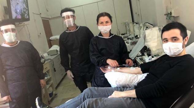 İstanbul’da Tıp Fakültesinde ilk Covid-19 plazması toplandı