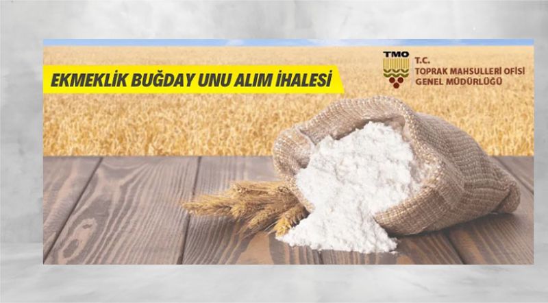 TMO Genel Müdürlüğünden ekmeklik un alım ihalesi