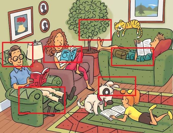 Resimde gizli olan 6 gizli kelimeyi bulmak için 25 saniyeniz var!