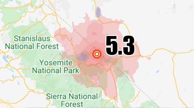 ABD’nin Kalifornia eyaletinde 5.3 büyüklüğünde deprem