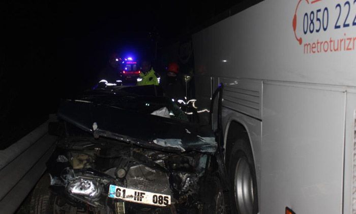 TEM’deki kazada Ahmet Yılmaz ve Ayşe Çüldür hayatını kaybetti