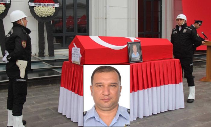 Kocaeli’de kaçan otomobilin çarptığı Hıdır Canoluk şehit oldu