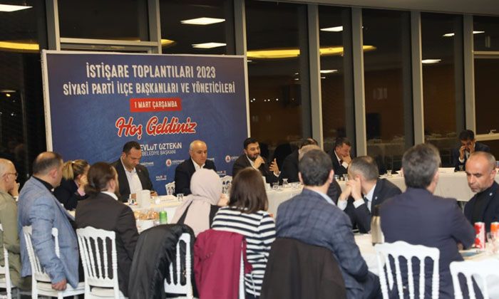 İstişare toplantısında afetlere hazırlık ele alındı