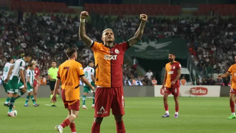 Galatasaray, Konyaspor deplasmanından 3 puanla dönüyor Galatasaray, Konyaspor deplasmanından 3 puanla dönüyor