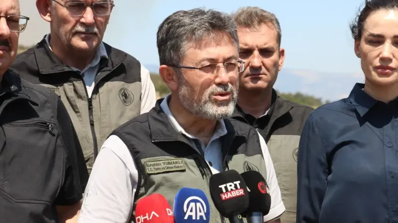 Tarım ve Orman Bakanı Yumaklı: "10 personelimiz ve 59 vatandaşımız dumanlardan etkilendi"