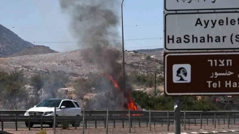 Hizbullah’tan İsrail’e İHA ve 55 roketle saldırı