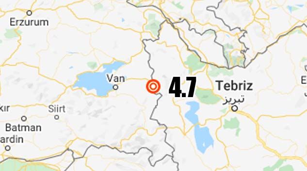İran’daki deprem Van’da da hissedildi