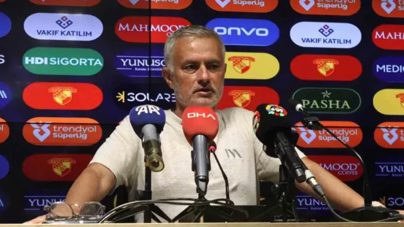 Jose Mourinho: “Türk futboluna adapte olmam gerekiyor”