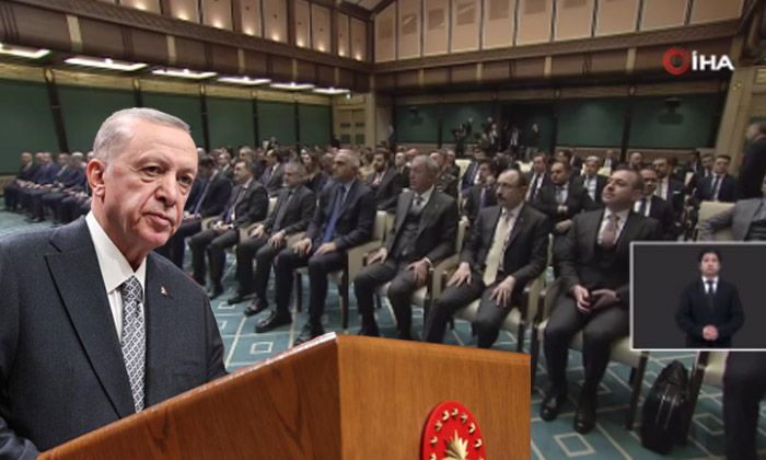Beştepe’deki toplantı sonrası Cumhurbaşkanı Erdoğan’dan önemli açıklamalar