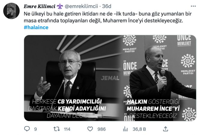 Masa’nın adayı ortalığı karıştırdı: Sosyal medyada birbirilerine girdiler!