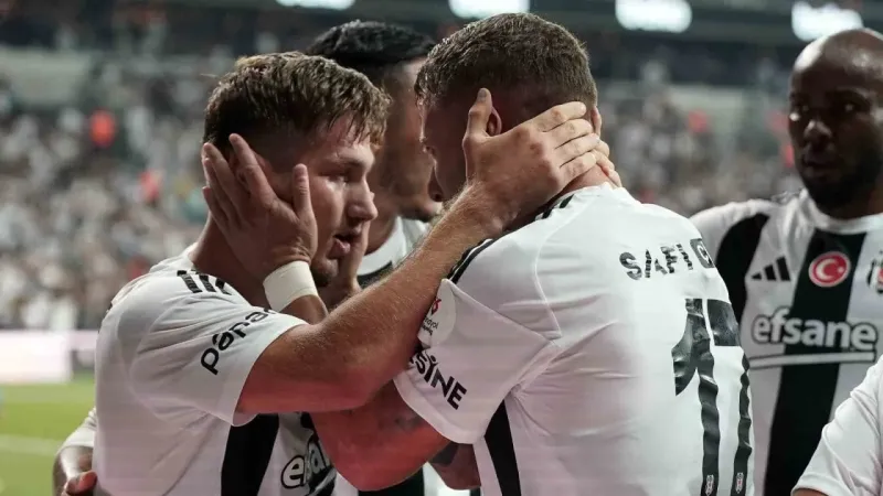 Beşiktaş, Antalyaspor'u 3-2 ile geçti 