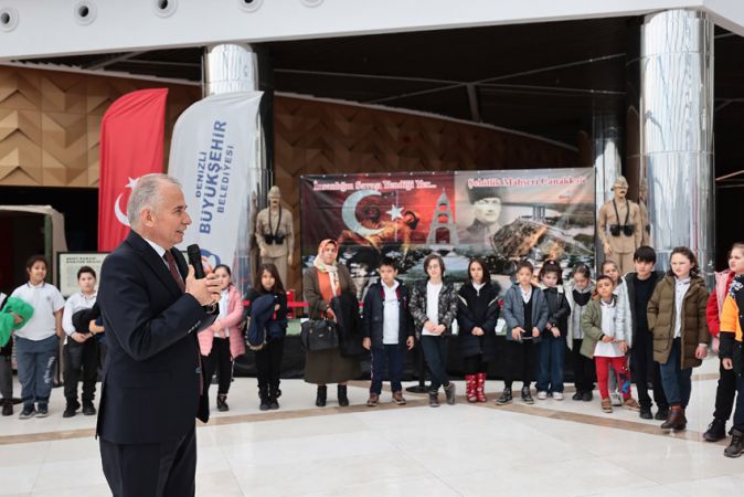 Çocuklar Çanakkale Sergisi’ne Hayran Kaldı