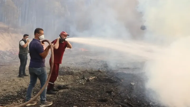 Bakan Yumaklı açıkladı: "Muğla’daki yangınlar kısmen kontrol altında"