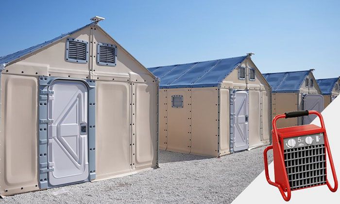 Systemair AB’den depremzedelere özel bir haftada bin ısıtıcı