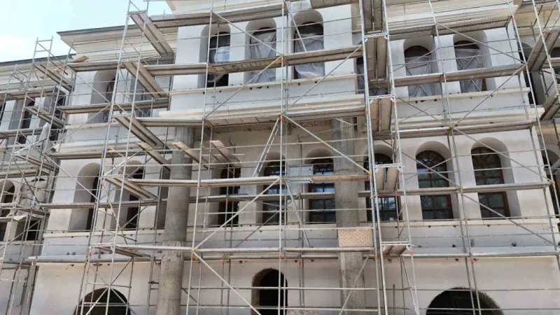 268 yıllık tarihi İstanbul Valilik binası yenileniyor