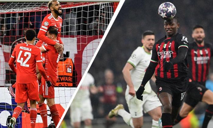 Bayern Münih ve Milan çeyrek finalde