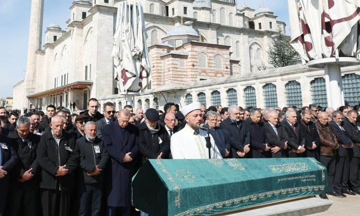 Cumhurbaşkanı Erdoğan, iş adamı Kemal Coşkun’un cenaze törenine katıldı