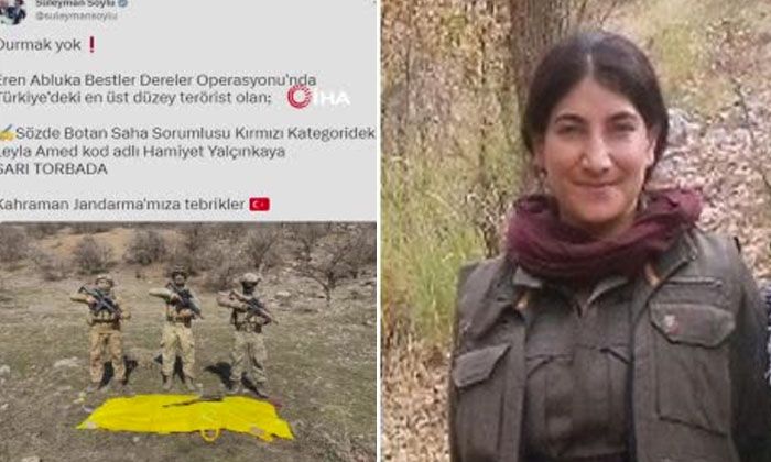 PKK’nın kırmızı kategorideki teröristi artık sarı torbada PKK’nın kırmızı kategorideki teröristi artık sarı torbada