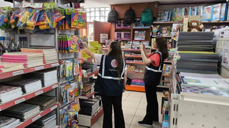 Ticaret Bakanlığı’ndan İstanbul’da kırtasiye denetimi