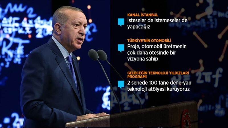 Cumhurbaşkanı Erdoğan: Türkiye’nin otomobili için siparişleri almaya başladık
