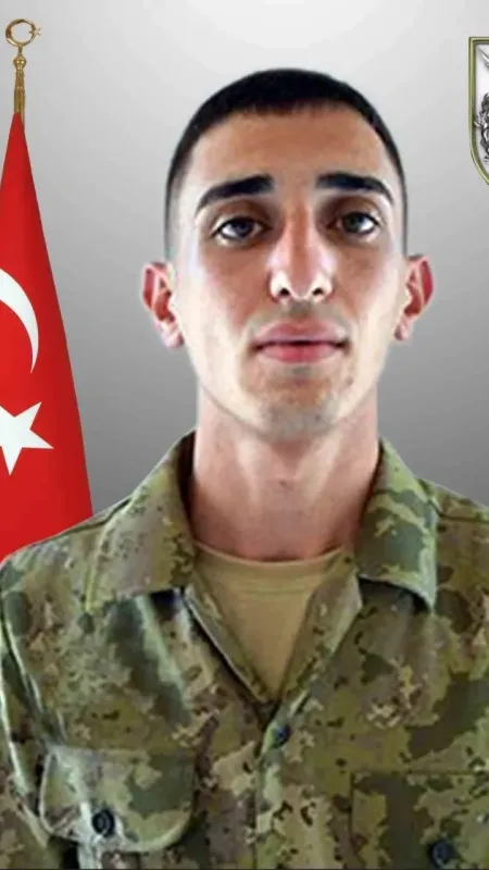 KKTC’de meydana gelen trafik kazasında Piyade Er Uğurcan Işık şehit oldu