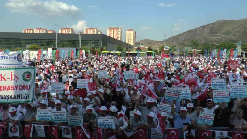HAK-İŞ Genel Başkanı Arslan: "Türkiye zor günlerden geçiyor fakat hep birlikte aşacağız"