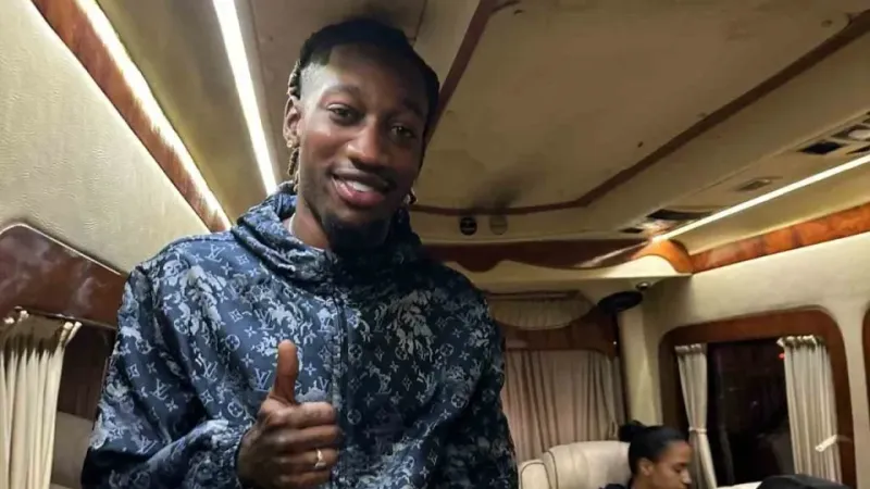 Trabzonspor’un yeni transferi Muhammed Cham Trabzon’da