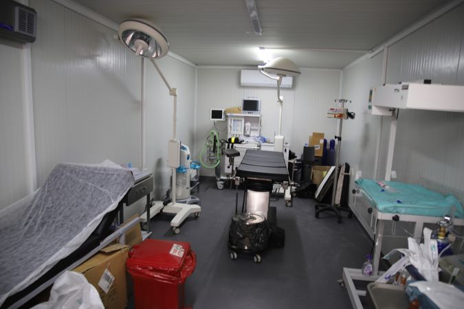 Nurdağı’nda Sahra Hastanesi Kuruldu