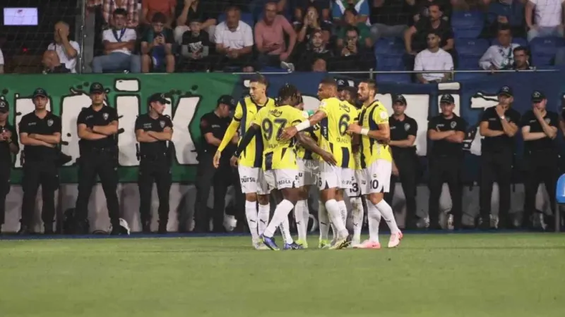 Çaykur Rizespor: 0- Fenerbahçe: 5 