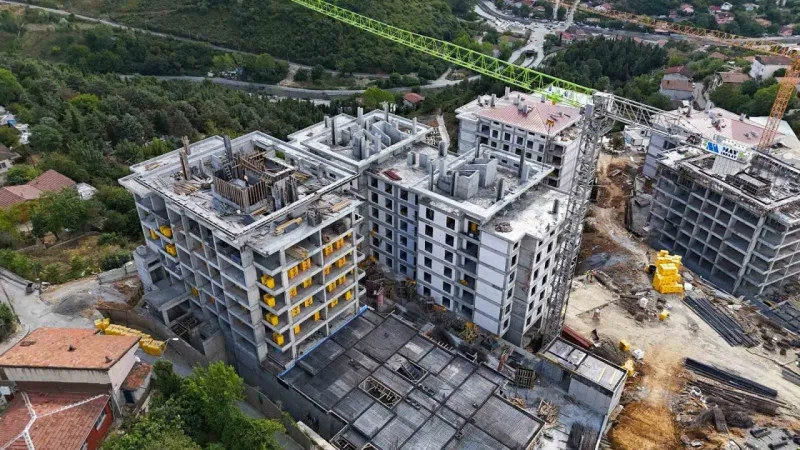 Ümraniye’de depreme dayanıklı 619 bağımsız birim hızla yükseliyor