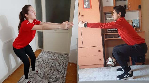 Ispartalı hakemler evde form tutuyor