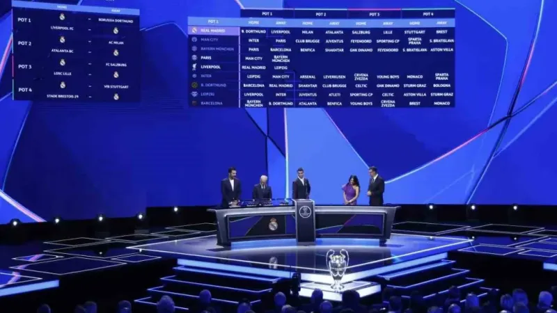 Şampiyonlar Ligi’nde kuralar çekildi