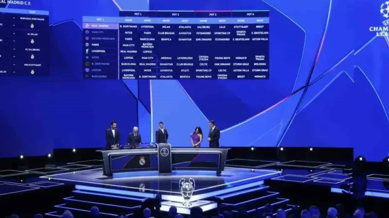 Şampiyonlar Ligi’nde kuralar çekildi