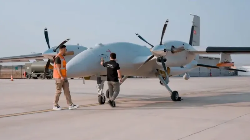 Bayraktar AKINCI TİHA, TOLUN mühimmat atış testini başarıyla tamamladı