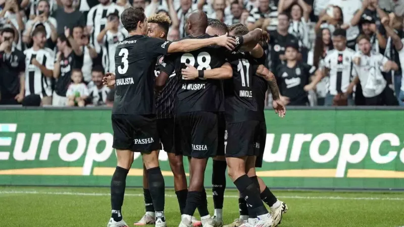 Beşiktaş, Lugano'yu gole boğdu