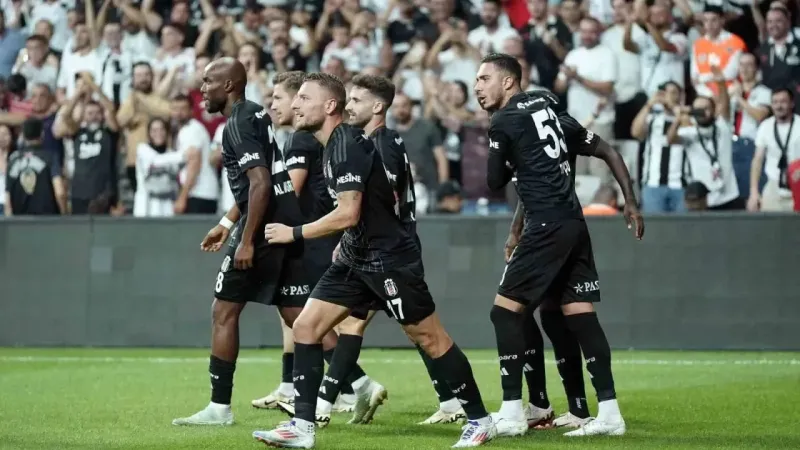 Beşiktaş, Lugano'yu gole boğdu