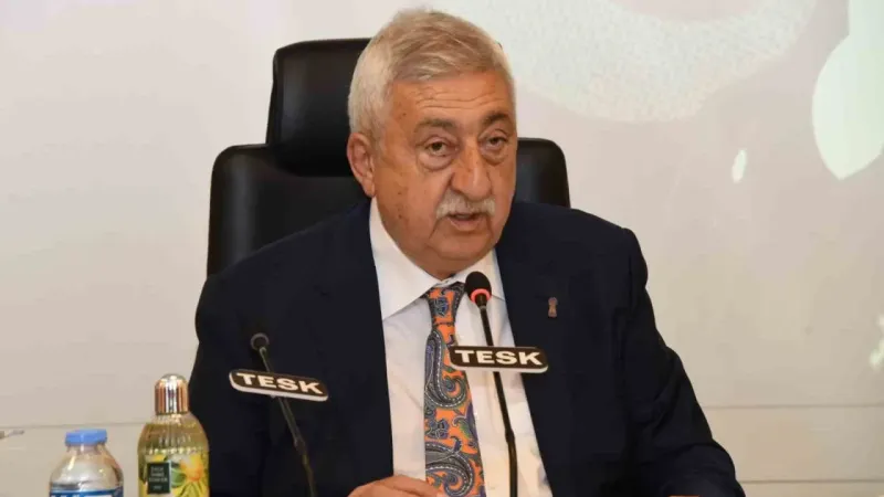 TESK Başkanı Palandöken: "Kredi kartlarındaki taksit tutarı biraz esnetilmeli"