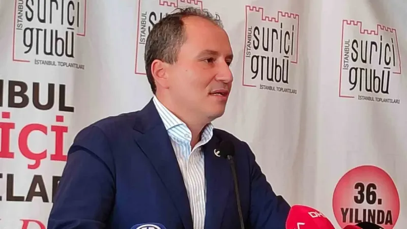 Fatih Erbakan: “Türkiye’nin İslam alemine öncülük etmesi lazım”