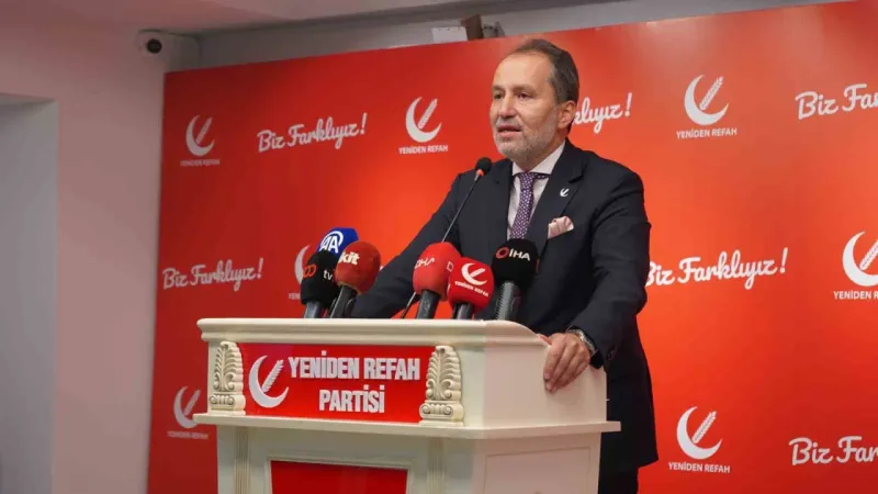 Yeniden Refah lideri Erbakan: "2025 sonunda veya 2026 ilkbaharında bir erken seçim gelebilir"