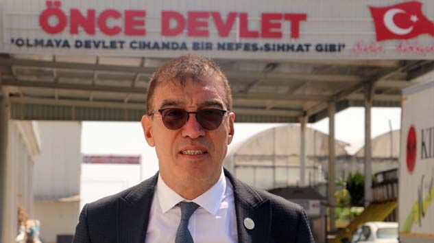 Önce devlet’ dedi, 700 bin litre dezenfektan bağışladı