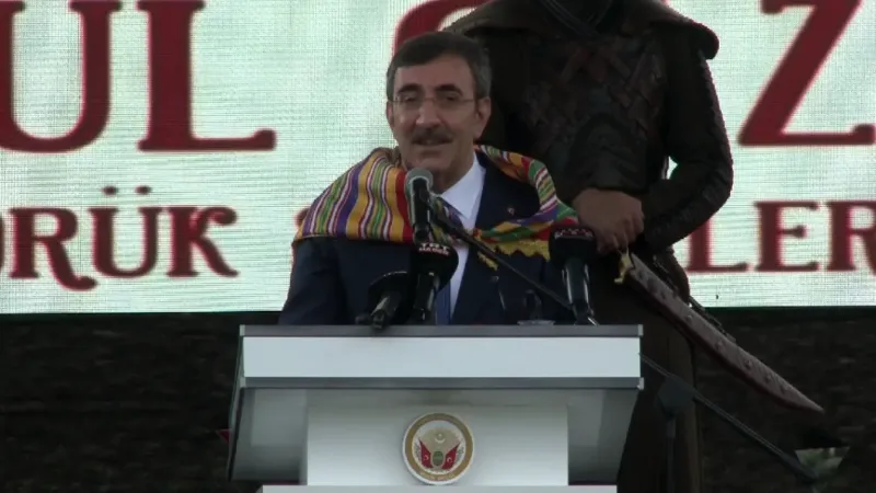 Cumhurbaşkanı Yardımcısı Yılmaz, Söğüt Şenlikleri’nde konuştu