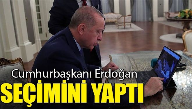 Cumhurbaşkanı Erdoğan ‘Yılın Fotoğrafları’ oylamasına katıldı