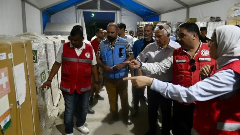 AB Yüksek Temsilcisi Borrell’den Refah sınırına ziyaret