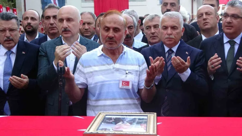 10 gün önce terfi alan şehit Üsteğmen Ömer Fatih Ayar son yolculuğuna uğurlandı