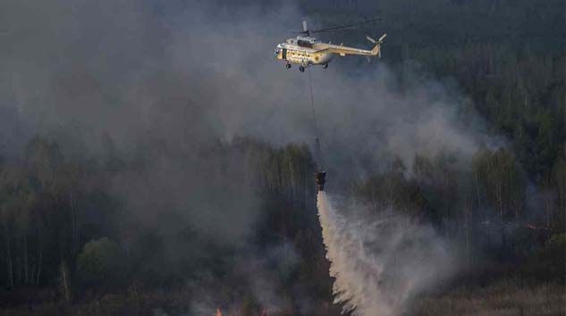 Çernobil’deki yangın 10 gündür söndürülemiyor