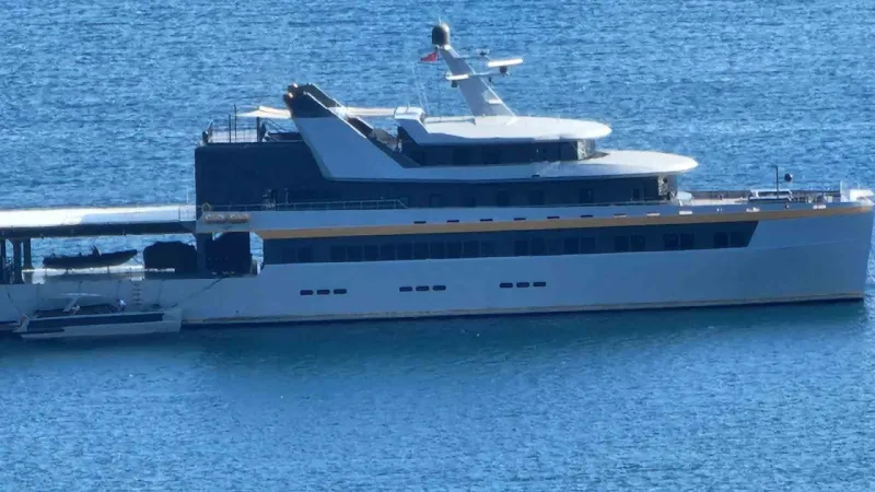 40 milyon dolarlık gemi Marmaris’te 40 milyon dolarlık gemi Marmaris’te