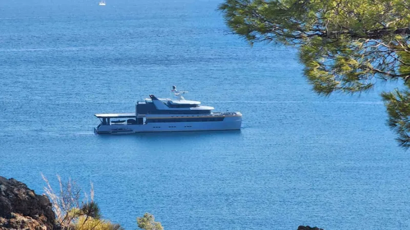 40 milyon dolarlık gemi Marmaris’te 40 milyon dolarlık gemi Marmaris’te
