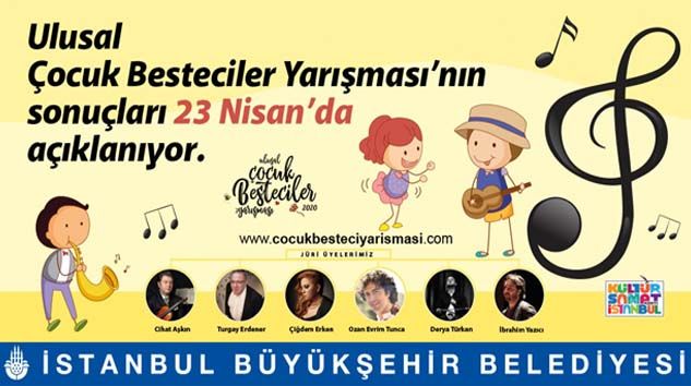 Çocuk Besteciler Yarışması’nın sonuçları 23 Nisan’da açıklanıyor