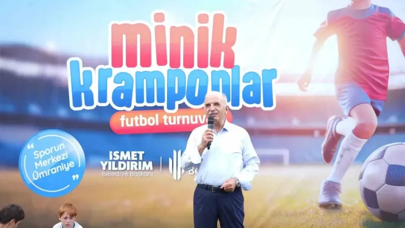Ümraniye’de ‘Minik Kramponlar Futbol Turnuvası’nın kazananları belli oldu