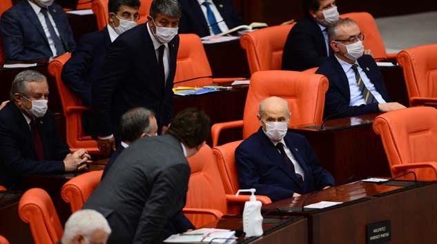 MHP Genel Başkanı Devlet Bahçeli TBMM’de